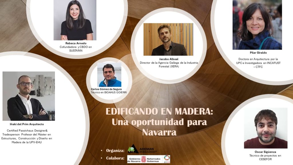 Jornada edificando en madera